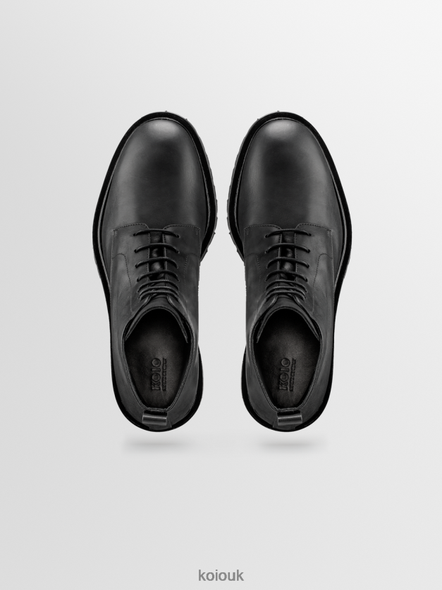 Shoes UK KOIO Men Bergamo Nero 2XJF6H97