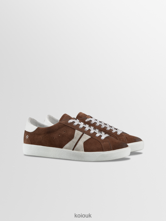 Shoes UK KOIO Men Fabro Smoked Walnut 2XJF6H42