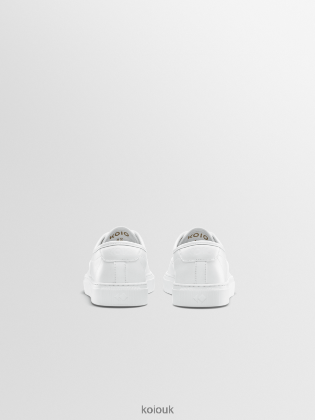 Shoes UK KOIO Men Portofino Triple White 2XJF6H60