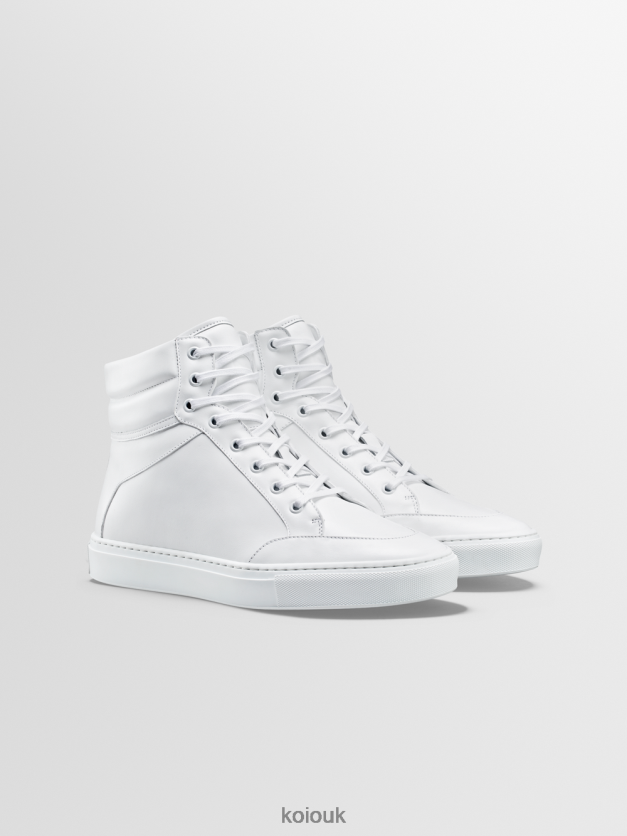 Shoes UK KOIO Men Primo Triple White 2XJF6H72