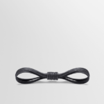 Collection UK KOIO Unisex Cortina Laces Black 2XJF6H245