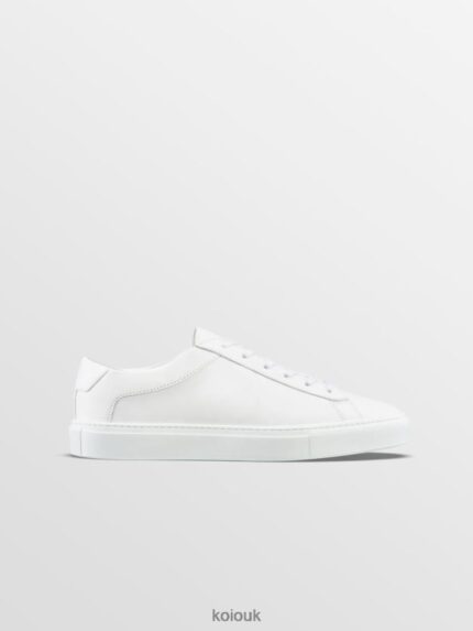 Shoes UK KOIO Men Capri Triple White 2XJF6H1